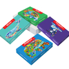 Rompecabezas personalizados para niños, diseño de animales, 100 Uds., rompecabezas de cartón y papel