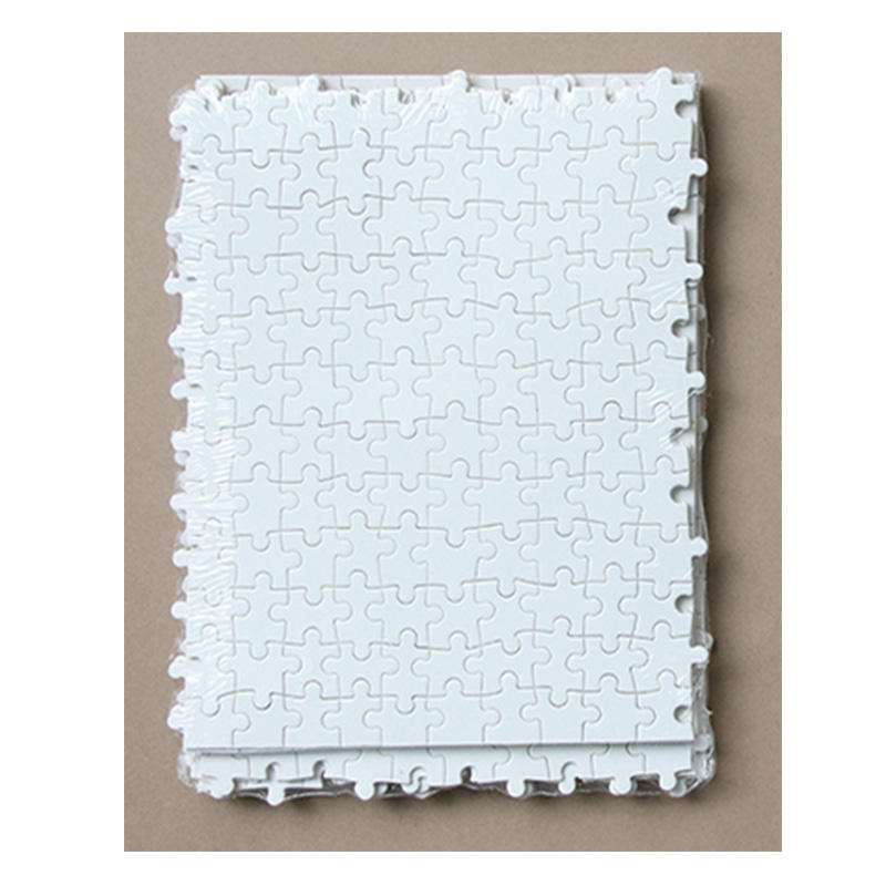 Aduana tus rompecabezas de madera imprimibles del rompecabezas del espacio en blanco de la sublimación del rectángulo del diseño para imprimir