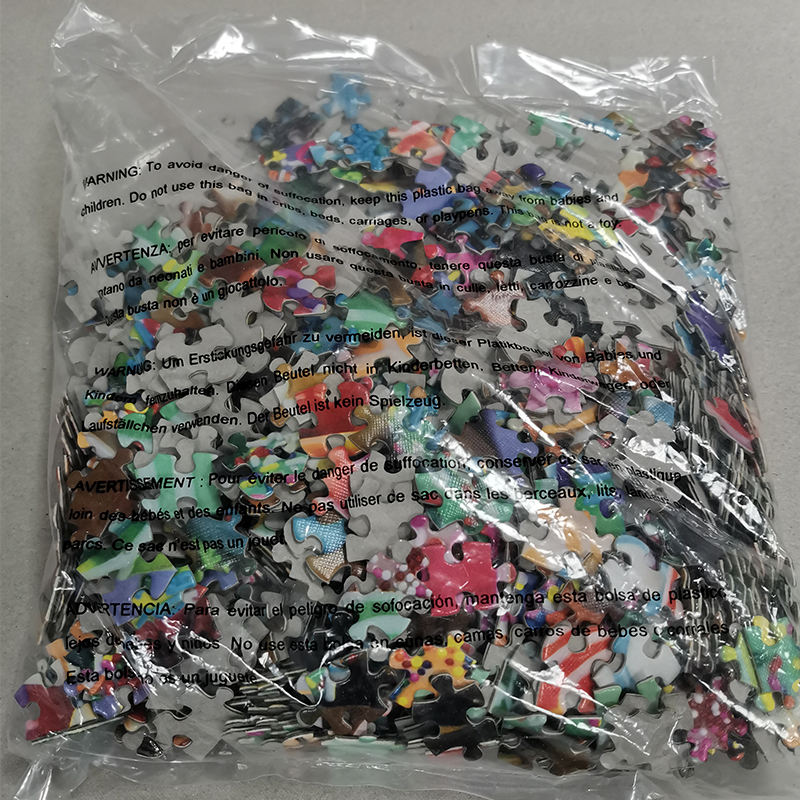 Precio al por mayor, rompecabezas de cartón de papel personalizado, rompecabezas de juguete educativo para adultos, 1000 piezas