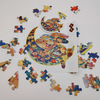 Animal Panda Pattern Puzzles Juguetes Cartón blanco 180 piezas Rompecabezas para niños