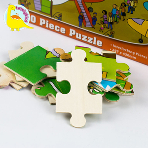 Rompecabezas de madera personalizados educativos para niños de 100 piezas a la venta